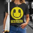Hardcore Rave Music Raver 90S Edm Dj Rave House-Music Techno Tシャツ 彼女への贈り物