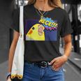 Heck Cockatiel Birb Memes Angry Parrot Lover Tシャツ 彼女への贈り物