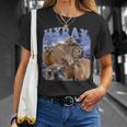 Hyrax Fire Meme Animal Lover ユーモア ロック ハイラックス Tシャツ 彼女への贈り物