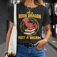 I'm A Book Dragon Not A WormShirt Bookworm Reading T-Shirt Gifts for Her