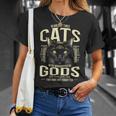 In Ancient Times Cats Were Worship As Gods Pet Lover Tシャツ 彼女への贈り物