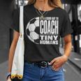 It's A Good Day To Train Tiny Humans サッカー ミニマリスト Tシャツ 彼女への贈り物