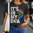 It's In My Dnaouth African Africa FlagTシャツ 彼女への贈り物