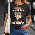 Je Neuis Pas Un Jouet En Peluche Jeuis Un Furry Furry T-Shirt Cadeaux pour elle