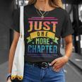 JUST ONE MORE CHAPTER Fun Reading Book Lover T-Shirt Gifts for Her