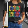 Karl Marx ビンテージレトロポップアート 社会主義政治 Tシャツ 彼女への贈り物