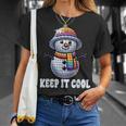 Keep It Cool Disconowman Retro Funky Holidayibes Tシャツ 彼女への贈り物