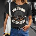 Kinda Fit Mostly Fat Fitness 面白いジムワークアウト Tシャツ 彼女への贈り物