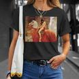 Lady Godiva ヌード ペインティング Tシャツ 彼女への贈り物