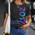 Limited Edition Jahrgang 2017 Junge Mädchen 9 Geburtstag T-Shirt Geschenke für Sie