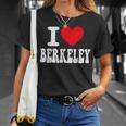 I Love Berkeley California Heart お土産 Ca City Pride Tシャツ 彼女への贈り物