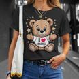 I Love Hiratsuka Teddy Bear 平塚テディベア大好き Tシャツ 彼女への贈り物