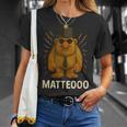 Matteooo イタリアンブレインロットミーム – シュールなaiクリーチャー Tシャツ 彼女への贈り物