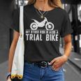My Other Ride はモトクロス愛好家のためのトライアルバイクでもあります。 Tシャツ 彼女への贈り物