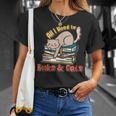 All I Need Is Books And Cats Book Lover Cat Lover T-Shirt Gifts for Her