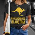 No Kangaroos In Austria Tシャツ 彼女への贈り物