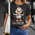 Nordic Walking Mit Humor Lustigetockente T-Shirt Geschenke für Sie