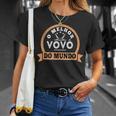 O Melhorovo Do Mundo ブラジリアン ポルトガル語 おじいちゃん Tシャツ 彼女への贈り物