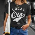 Ota Local 大田区ローカル 故郷 Tシャツ 彼女への贈り物