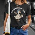 Outnumbered By Boys Baseball Mom Goose T-Shirt Gifts for Her