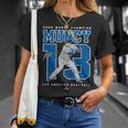 Player Number 2024 World Champion Max Muncy Los Angeles Tシャツ 彼女への贈り物