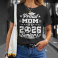 Proud Mom Of A 2026 Senior Soccer Graduate T-Shirt Gifts for Her