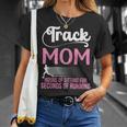 Proud Track Mom Hours Of Sitting For Seconds Of Running T-Shirt Gifts for Her Proud Track Mom Hours Of Sitting For Seconds Of Running T-Shirt Gifts for Her
