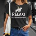 Relaxoy Un Masajista Camiseta unisex Regalos para ella
