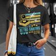 Retro Gamingideojuegosintage 8-Bit Gamer Camiseta unisex Regalos para ella