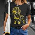 Rocker ダックスフント パンク メタル ロックンロール ミュージック ドッグ Tシャツ 彼女への贈り物