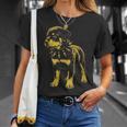 Rocker ロットワイラー パンク メタル ロックンロール ミュージック ドッグ 長袖tシャツ Tシャツ 彼女への贈り物