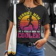 Running Mom Marathon Runner Regalo Del Día De La Madre Camiseta unisex Regalos para ella