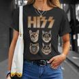 Hiss Rocktars 猫と子猫 Tシャツ 彼女への贈り物