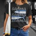 Sanma おさかなシリーズ① さんま サンマ 秋刀魚 秋の味覚 福島 いわき 常磐もの メンズ レディース キッズ Tシャツ 彼女への贈り物
