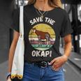 Save The Okapi コンゴキリン オカピ Tシャツ 彼女への贈り物