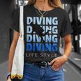 Scuba Diving Gearcuba Diving Equipment Dive Tシャツ 彼女への贈り物
