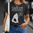 Sharkasm I Lovealad面白い皮肉なシャークスタジオ 長袖tシャツ Tシャツ 彼女への贈り物