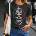 Skull Mexican Flag Mexicopraytyleintage Tシャツ 彼女への贈り物