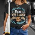 S'More Read Book Lover T-Shirt Gifts for Her