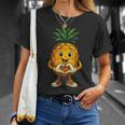 Süßes Ananasmotiv Mit Herzsymbol T-Shirt Geschenke für Sie