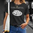 Tofu Mental Cat とうふメンタルねこ おもしろ ゆるかわ かわいい ギフト 猫好き Tシャツ 彼女への贈り物