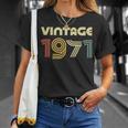 Vintage 1971 50Th Birthday Tシャツ 彼女への贈り物