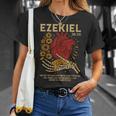 Vintage Ezekiel 36-26 Heart Of Flesh Bible Verse Christian T-Shirt Gifts for Her