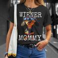 Wiener Mommyウィンナー・マミー ダックスフンド・ママ ダックスフンド・ママ 母の日 ダックスフンド Tシャツ 彼女への贈り物