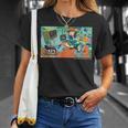 【Project Zircon×Fcグラディウス40th】コナミマニアのナミちゃん イラストby淺野のん Tシャツ 彼女への贈り物