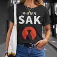 おもしろ人気tシャツ 特酒部隊「Sakサック」 長袖tシャツ Tシャツ 彼女への贈り物