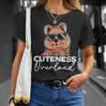 かわいい 過負荷 クオッカ ワラビー 有骨動物 オージー Tシャツ 彼女への贈り物