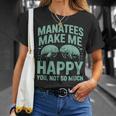 かわいいマナティーユーモア 面白い海の生物 海の生き物 マナティー Tシャツ 彼女への贈り物
