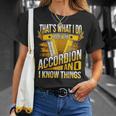 アコーディオン奏者 アコーディオン Tシャツ 彼女への贈り物