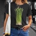 アスパラガス 野菜 グラフィックアート アスパラガス Tシャツ 彼女への贈り物